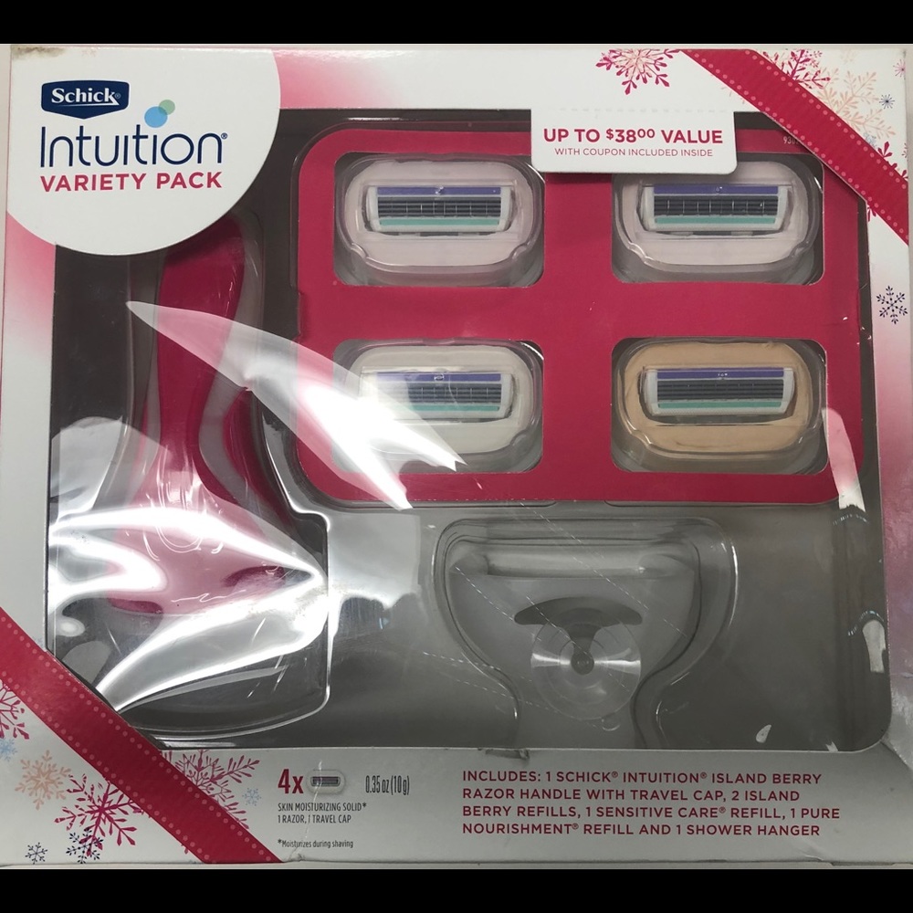 Schick Intuition Island Berry Razor Variety Pack